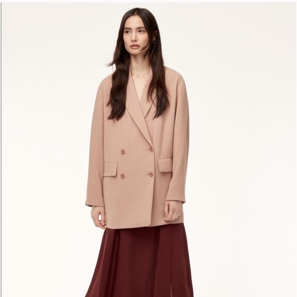 Aritzia Jackets & Blazers - NWOT Aritzia Wilfred
Cherrelle Jacket Oversized, double-breasted blazer size S